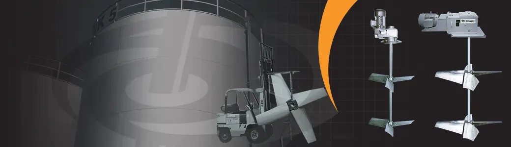 Mixing Tank With Agitator