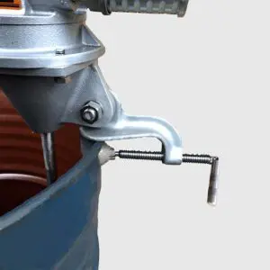 Tilting Drum Mixer – 3 HP Light Duty Clamp Mount Air Direct Drive – Utility Mixer MMX-1230G-C1