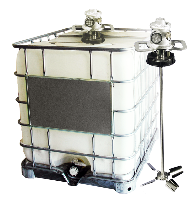 Tote and Tote Mixer, Agricultural Chemical Mixers, Tote Tank Mixer