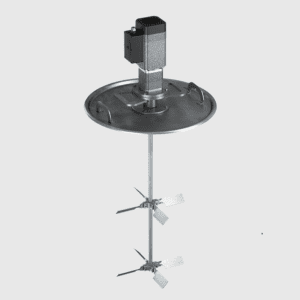 Tote Mixer – Electric Gearmotor – 0.5 HP – ITM 7300 Series Drum Lid SS Mount Single & Dual Pitch Impeller – 3 Phase