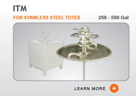 ITM Tote Tank Mixers - Stainless Steel Totes