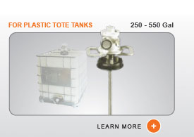 ITM Tote Tank Mixers - Plastic Totes