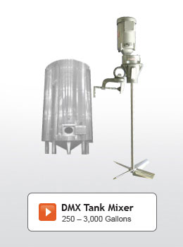 DMX Series Tank Mixers