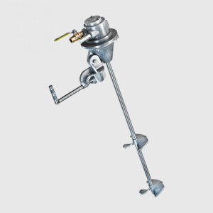 Air Powered Drum Mixer – 1.5 HP Light Duty Clamp Mount Air Direct Drive Mixer Dual Propeller – MMX-1215D-C2