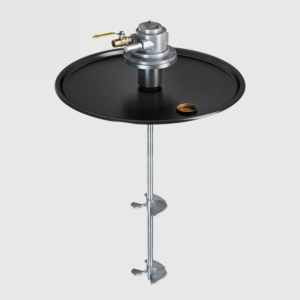 Air Drum Mixer – 1.5 HP Air Direct Drive Lid Mount Drum Mixer Dual Propeller- Utility Mixer MMX-1215D-D2