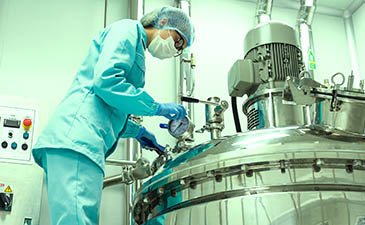 industrial mixers for the pharmaceutical industry