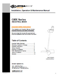 GMX Industrial Mixer