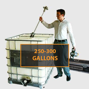 250 - 300 Gallons