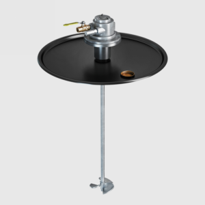 Air Drum Mixer – 1.5 HP Air Direct Drive Lid Mount Drum Mixer Single Propeller – Utility Mixer MMX-1215D-D1