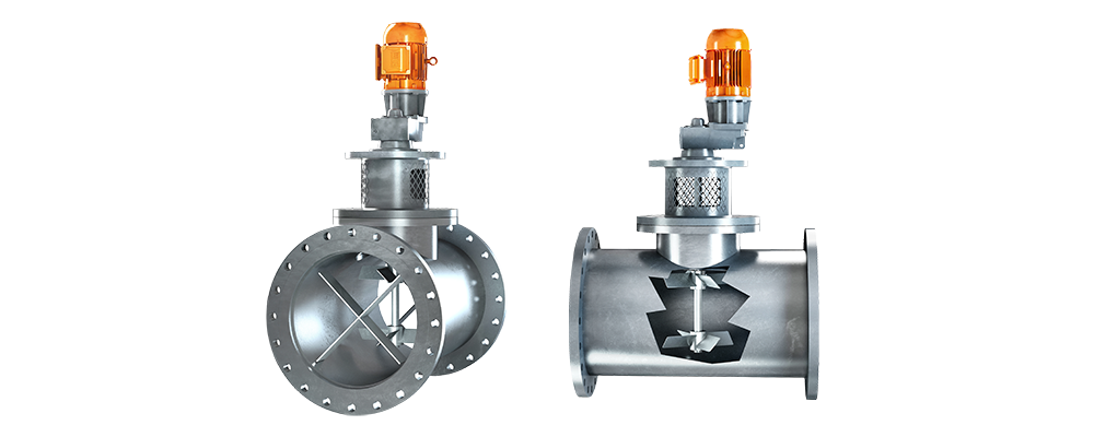 Inline Static Mixers for Municipal and Industrial Water Treatment
